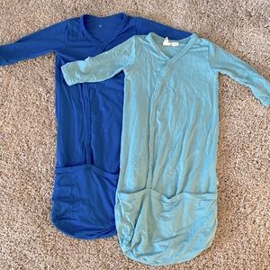 Two KYTE BABY button down gowns size 3-6 month